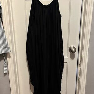 Free People black maxi